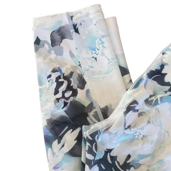 Athleta Stash Pocket Salutation Peony Floral Leggings Small - Picture 6 of 12